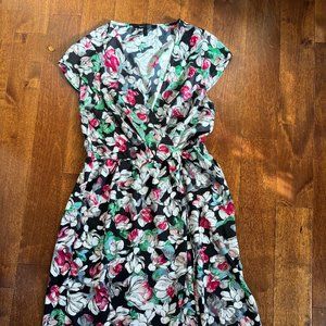 Floral BCBG Max Azria Wrap Dress